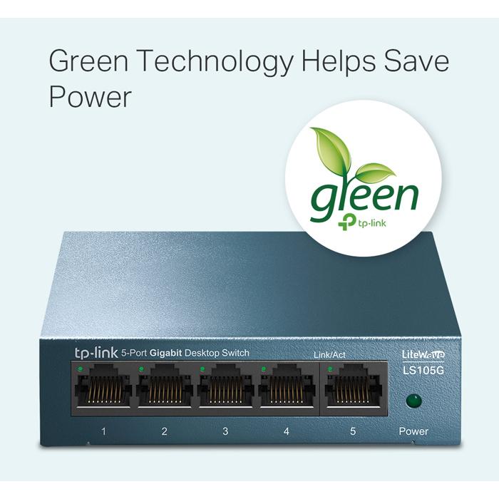 TP-LINK Desktop Switch LS105G, 5-port 10/100/1000Mbps, Ver. 1.0 | eLabstore.gr TP-LINK Desktop Switch LS105G, 5-port 10/100/1000Mbps, Ver. 1.0 | Δικτυακά | elabstore.gr