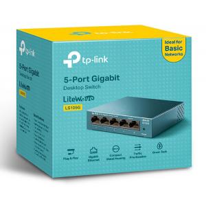 TP-LINK Desktop Switch LS105G, 5-port 10/100/1000Mbps, Ver. 1.0 | eLabstore.gr TP-LINK Desktop Switch LS105G, 5-port 10/100/1000Mbps, Ver. 1.0 | eLabstore.gr