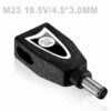POWERTECH Βύσμα για φορτιστή LAPTOP - M23 - DELL | Αξεσουάρ για Laptop | elabstore.gr