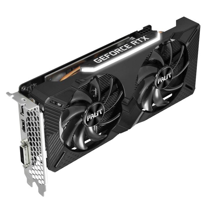 PALIT VGA GeForce RTX 2060 NE62060S18J9-1160A, GDDR6 6GB, Dual OC | eLabstore.gr PALIT VGA GeForce RTX 2060 NE62060S18J9-1160A, GDDR6 6GB, Dual OC | PC & Αναβάθμιση | elabstore.gr