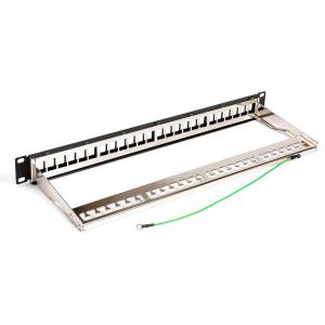 POWERTECH patch panel για rack NETW-0013, 24-port, 1U | eLabstore.gr POWERTECH patch panel για rack NETW-0013, 24-port, 1U | Εξοπλισμός IT | elabstore.gr