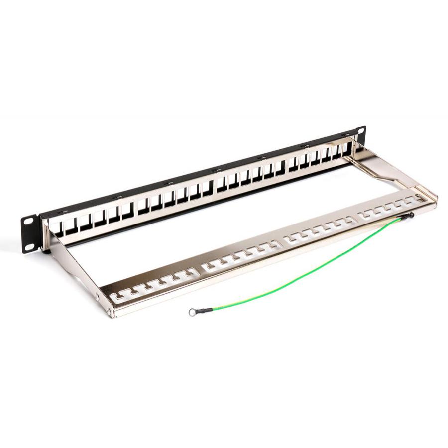 POWERTECH patch panel για rack NETW-0013, 24-port, 1U | eLabstore.gr POWERTECH patch panel για rack NETW-0013, 24-port, 1U | Εξοπλισμός IT | elabstore.gr