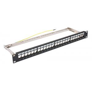 POWERTECH patch panel για rack NETW-0013, 24-port, 1U | Εξοπλισμός IT | elabstore.gr