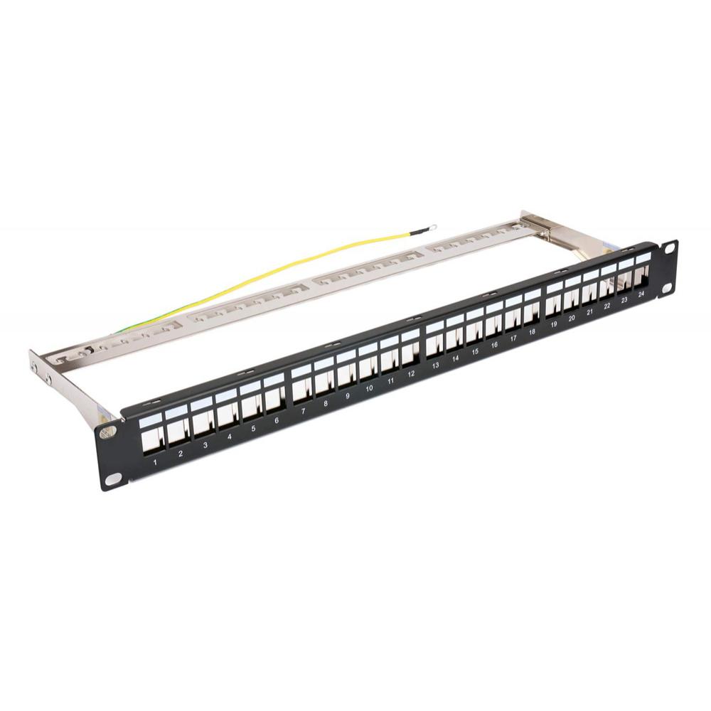 POWERTECH patch panel για rack NETW-0013, 24-port, 1U | eLabstore.gr POWERTECH patch panel για rack NETW-0013, 24-port, 1U | Εξοπλισμός IT | elabstore.gr