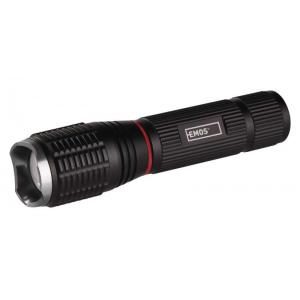 EMOS LED φακός με ζουμ P3111, 230lm, 210m, μεταλλικός, μαύρος | Φωτισμός | elabstore.gr