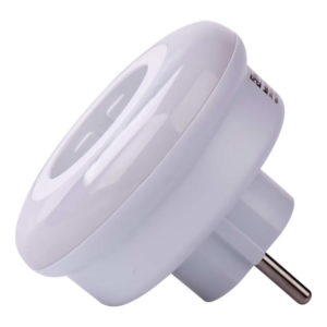 EMOS LED φωτιστικό νυκτός P3308, schuko, με αισθητήρα φωτός, λευκό | Φωτισμός | elabstore.gr
