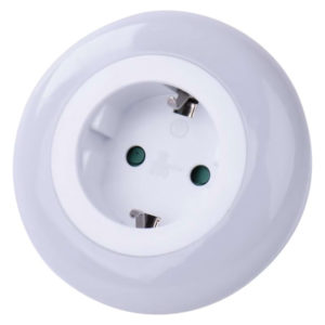 EMOS LED φωτιστικό νυκτός P3308, schuko, με αισθητήρα φωτός, λευκό | Φωτισμός | elabstore.gr