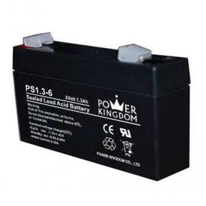 POWER KINGDOM μπαταρία μολύβδου PS1.3-6, 6V 1.3Ah | Τροφοδοσία Ρεύματος | elabstore.gr