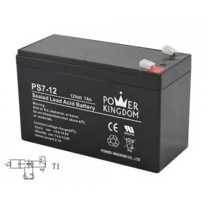 POWER KINGDOM μπαταρία μολύβδου PS7-12-T1, 12Volt 7Ah, T1 | Τροφοδοσία Ρεύματος | elabstore.gr