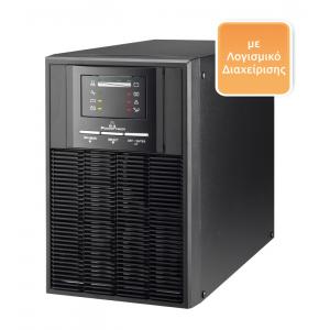 POWERTECH UPS On Line PT-1000, 1000VA/700WATT | Τροφοδοσία Ρεύματος | elabstore.gr