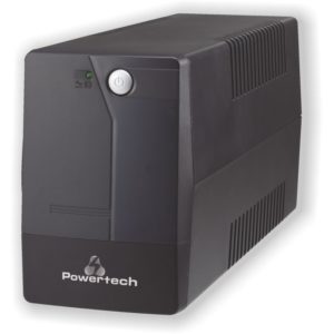 POWERTECH UPS Line Interactive PT-1050, 1050VA/630W | Τροφοδοσία Ρεύματος | elabstore.gr