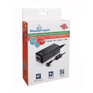 POWERTECH τροφοδοτικό laptop PT-292 για HP, 30W, 19.5V - 1.58A | Αξεσουάρ για Laptop | elabstore.gr