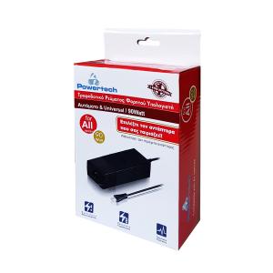POWERTECH αυτόματο τροφοδοτικό laptop PT-31, 90watt, χωρίς βύσματα | Αξεσουάρ για Laptop | elabstore.gr