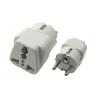 POWERTECH adapter German type σε universal PT-349, CCA | Τροφοδοσία Ρεύματος | elabstore.gr