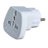 POWERTECH αντάπτορας PT-350 από german type σε universal, copper | Τροφοδοσία Ρεύματος | elabstore.gr