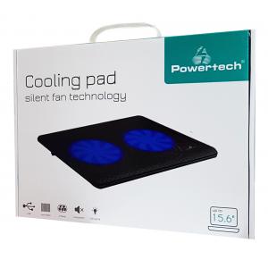 POWERTECH Βάση & ψύξη laptop PT-738 έως 15.6", 2x 125mm fan, LED, μαύρο | eLabstore.gr POWERTECH Βάση & ψύξη laptop PT-738 έως 15.6", 2x 125mm fan, LED, μαύρο | Αξεσουάρ για Laptop | elabstore.gr