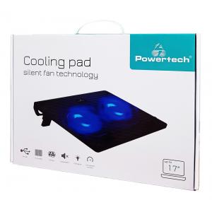 POWERTECH Βάση & ψύξη laptop PT-739 έως 17", 2x 120mm fan, LED, μαύρο | eLabstore.gr POWERTECH Βάση & ψύξη laptop PT-739 έως 17", 2x 120mm fan, LED, μαύρο | Αξεσουάρ για Laptop | elabstore.gr