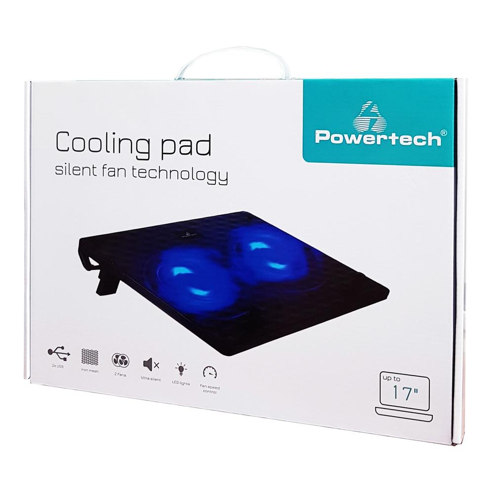 POWERTECH Βάση & ψύξη laptop PT-739 έως 17", 2x 120mm fan, LED, μαύρο | eLabstore.gr POWERTECH Βάση & ψύξη laptop PT-739 έως 17", 2x 120mm fan, LED, μαύρο | Αξεσουάρ για Laptop | elabstore.gr