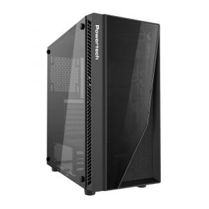 POWERTECH Gaming case PT-743, tempered glass, 4x 120mm fans (3x RGB) | PC & Αναβάθμιση | elabstore.gr