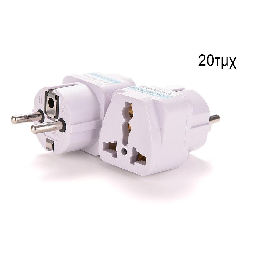 POWERTECH Αντάπτορας ρεύματος από german type σε universal, CCS, 20τμχ | eLabstore.gr POWERTECH Αντάπτορας ρεύματος από german type σε universal, CCS, 20τμχ | Τροφοδοσία Ρεύματος | elabstore.gr