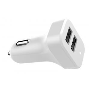 POWERTECH φορτιστής αυτοκινήτου PT-799, 2x USB, 2.1A, λευκός | Αξεσουάρ κινητών | elabstore.gr