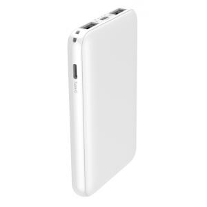 POWERTECH Power Bank PT-801 5000mAh, 3x USB Output, 2.1A, λευκό | Αξεσουάρ κινητών | elabstore.gr