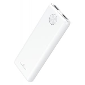 POWERTECH Power Bank PT-803 5000mAh, 2x USB Output, 2.1A, λευκό | Αξεσουάρ κινητών | elabstore.gr