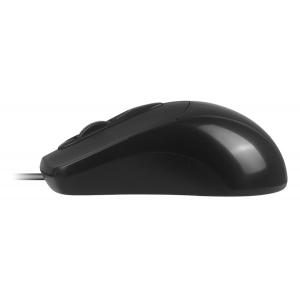 POWERTECH ενσύρματο ποντίκι PT-806, 1600DPI, USB, μαύρο | Συνοδευτικά PC | elabstore.gr