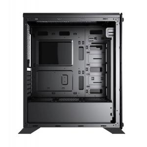 POWERTECH Gaming case PT-902, full tempered glass, 4x Dual ring RGB fans | PC & Αναβάθμιση | elabstore.gr