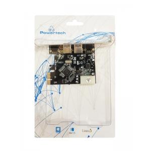 POWERTECH Κάρτα Επέκτασης PCI-e to USB 3.0, 2 ports, Chipset VL805 | eLabstore.gr POWERTECH Κάρτα Επέκτασης PCI-e to USB 3.0, 2 ports, Chipset VL805 | PC & Αναβάθμιση | elabstore.gr