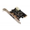 POWERTECH Κάρτα Επέκτασης PCI-e to USB 3.0, 2 ports, Chipset VL805 | PC & Αναβάθμιση | elabstore.gr