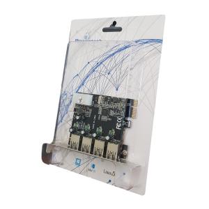 POWERTECH Κάρτα Επέκτασης PCI-e σε USB 3.0, 4 θύρες, Chipset VL805 | PC & Αναβάθμιση | elabstore.gr