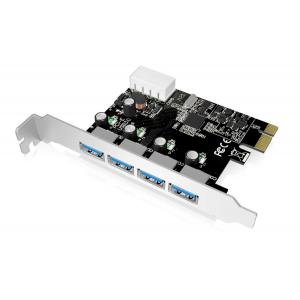 POWERTECH Κάρτα Επέκτασης PCI-e σε USB 3.0, 4 θύρες, Chipset VL805 | PC & Αναβάθμιση | elabstore.gr