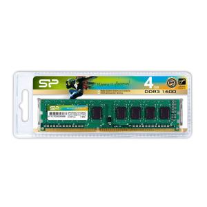 SILICON POWER μνήμη RAM DDR3, 1600MHz PC3-12800, 1.5V, 4GB | PC & Αναβάθμιση | elabstore.gr