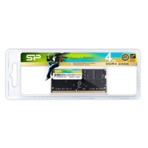 SILICON POWER Μνήμη DDR4 SODimm SP004GBSFU266N02, 4GB, 2666MHz, CL19 | PC & Αναβάθμιση | elabstore.gr