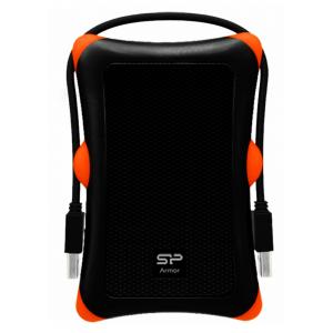 SILICON POWER εξωτερικός HDD 1TB Armor A30, USB 3.1, μαύρο | PC & Αναβάθμιση | elabstore.gr