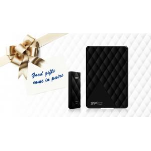 SILICON POWER εξωτερικός HDD 1TB Diamond D06, USB 3.0, Black | PC & Αναβάθμιση | elabstore.gr