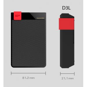 SILICON POWER Εξωτερικός HDD 4TB Diamond D30 D3L, USB 3.1, Black | eLabstore.gr SILICON POWER Εξωτερικός HDD 4TB Diamond D30 D3L, USB 3.1, Black | PC & Αναβάθμιση | elabstore.gr