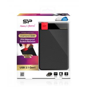SILICON POWER Εξωτερικός HDD 4TB Diamond D30 D3L, USB 3.1, Black | eLabstore.gr SILICON POWER Εξωτερικός HDD 4TB Diamond D30 D3L, USB 3.1, Black | PC & Αναβάθμιση | elabstore.gr