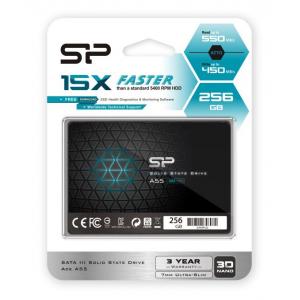 SILICON POWER SSD A55 256GB, 2.5", SATA III, 550-450MB/s 7mm, TLC | eLabstore.gr SILICON POWER SSD A55 256GB, 2.5", SATA III, 550-450MB/s 7mm, TLC | PC & Αναβάθμιση | elabstore.gr