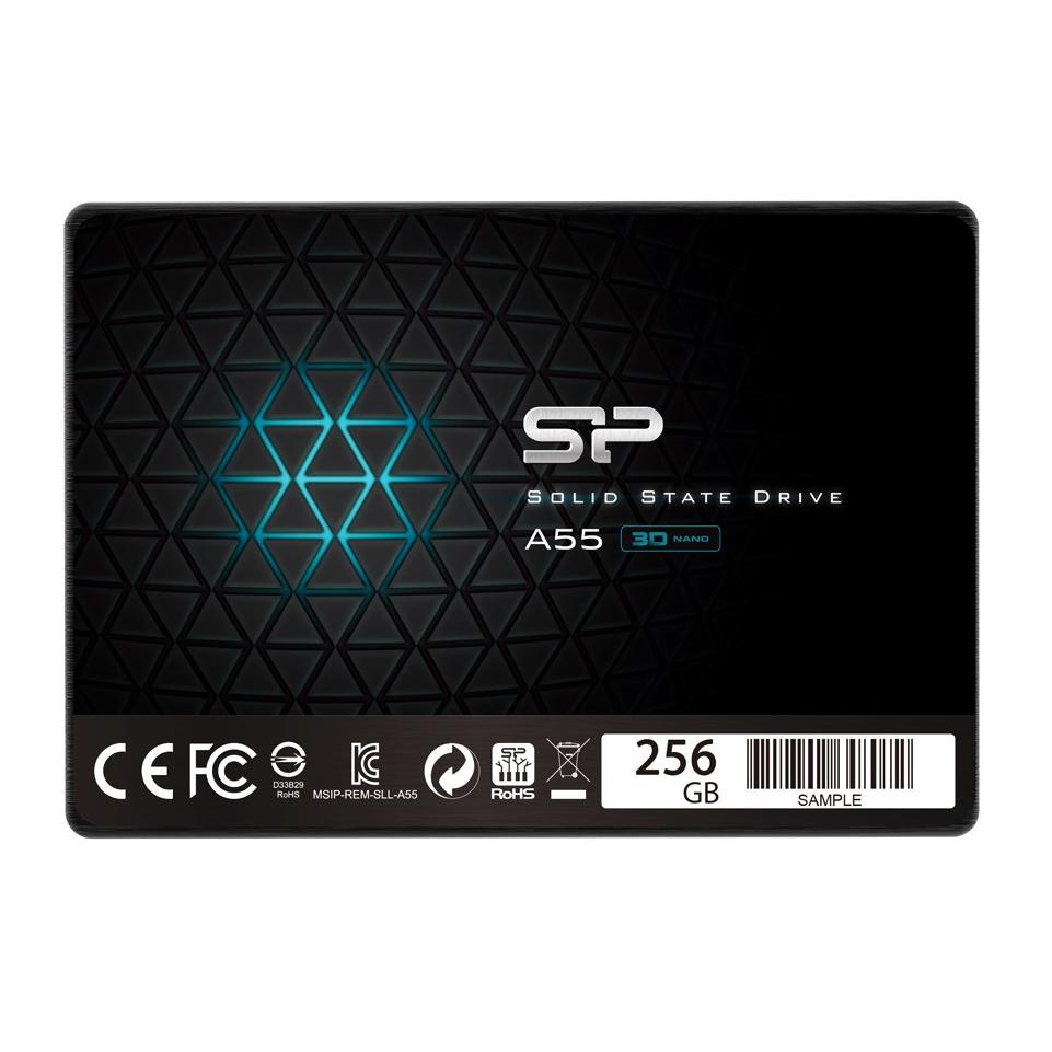 SILICON POWER SSD A55 256GB, 2.5", SATA III, 550-450MB/s 7mm, TLC | eLabstore.gr SILICON POWER SSD A55 256GB, 2.5", SATA III, 550-450MB/s 7mm, TLC | PC & Αναβάθμιση | elabstore.gr