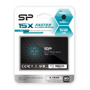 SILICON POWER SSD A55 512GB, 2.5", SATA III, 560-530MB/s 7mm, TLC | eLabstore.gr SILICON POWER SSD A55 512GB, 2.5", SATA III, 560-530MB/s 7mm, TLC | PC & Αναβάθμιση | elabstore.gr