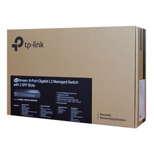 TP-LINK JetStream L2 Managed Switch T2500G-10TS, 8-Port Gbit, Ver. 2.0 | Δικτυακά | elabstore.gr