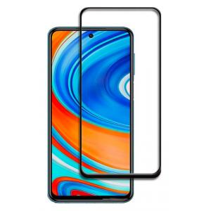 POWERTECH Tempered Glass 5D, full glue, για Xiaomi Redmi Note 9, μαύρο | Αξεσουάρ κινητών | elabstore.gr