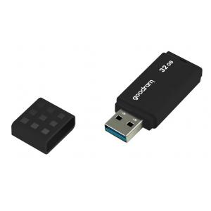 GOODRAM USB Flash Drive UME3 0320K0R11, 32GB, USB 3.0, μαύρο | Συνοδευτικά PC | elabstore.gr