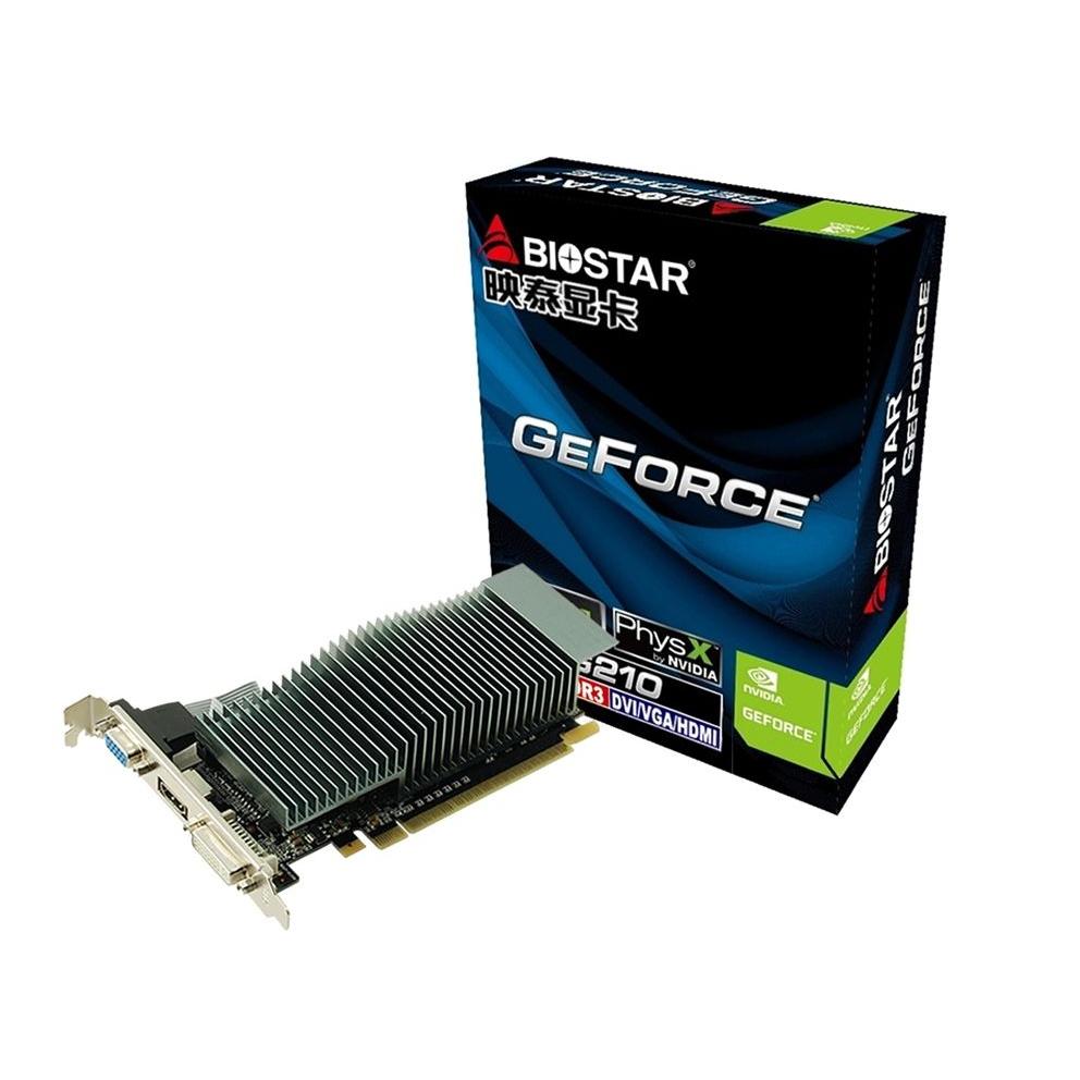 BIOSTAR Κάρτα γραφικών GT210, 1GB DDR3 | eLabstore.gr BIOSTAR Κάρτα γραφικών GT210, 1GB DDR3 | PC & Αναβάθμιση | elabstore.gr