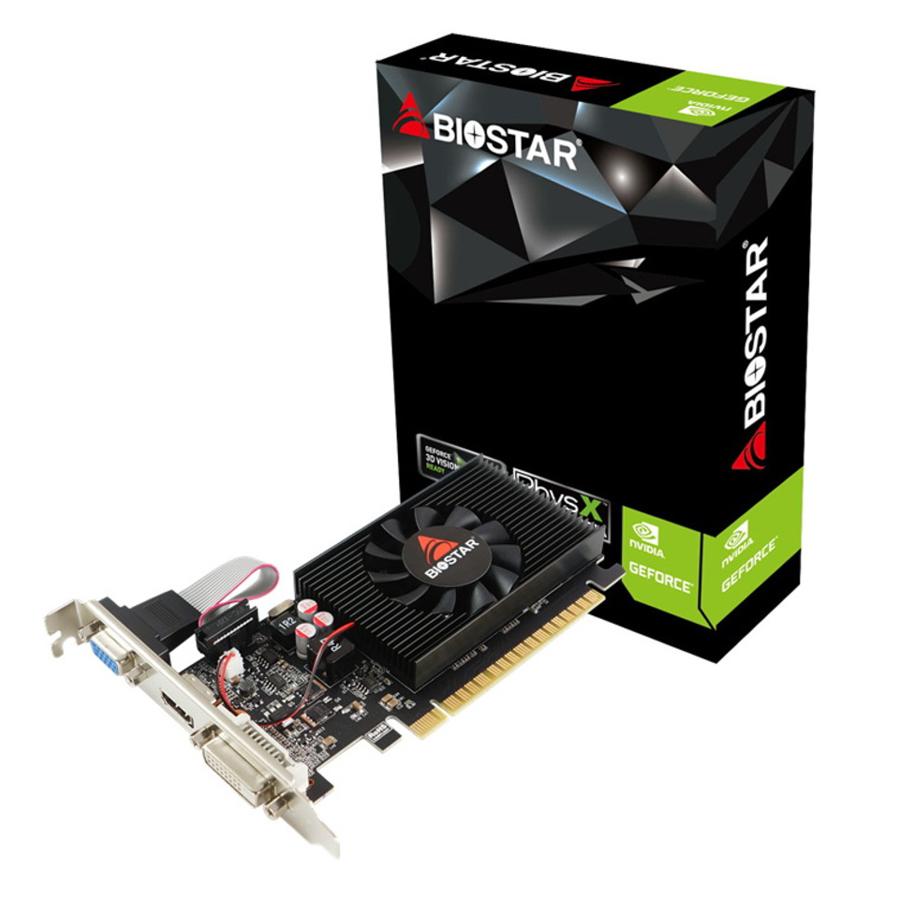 BIOSTAR VGA NVIDIA GeForce GT710 VN7103THX6 LP, DDR3 2GB, 64bit | eLabstore.gr BIOSTAR VGA NVIDIA GeForce GT710 VN7103THX6 LP, DDR3 2GB, 64bit | PC & Αναβάθμιση | elabstore.gr