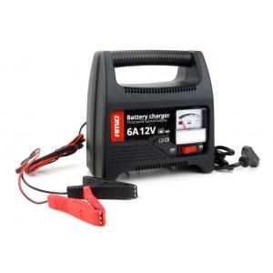 AMIO φορτιστής μπαταριών 12V/6A 02085, με αναλογική ένδειξη και ασφάλεια | Gadgets | elabstore.gr