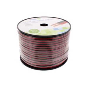Καλώδιο Ηχείου Well 100m 2x2.50mm2 CCA Μαύρο/κόκκινο LSP-CCA2.50BR-100-WL | Ήχου & Εικόνας | elabstore.gr