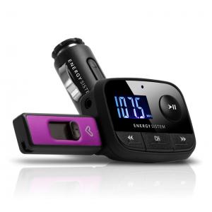 ENERGY SISTEM Car Trasmitter F2 Black knight, SD/USB/Line in, μαύρo | eLabstore.gr